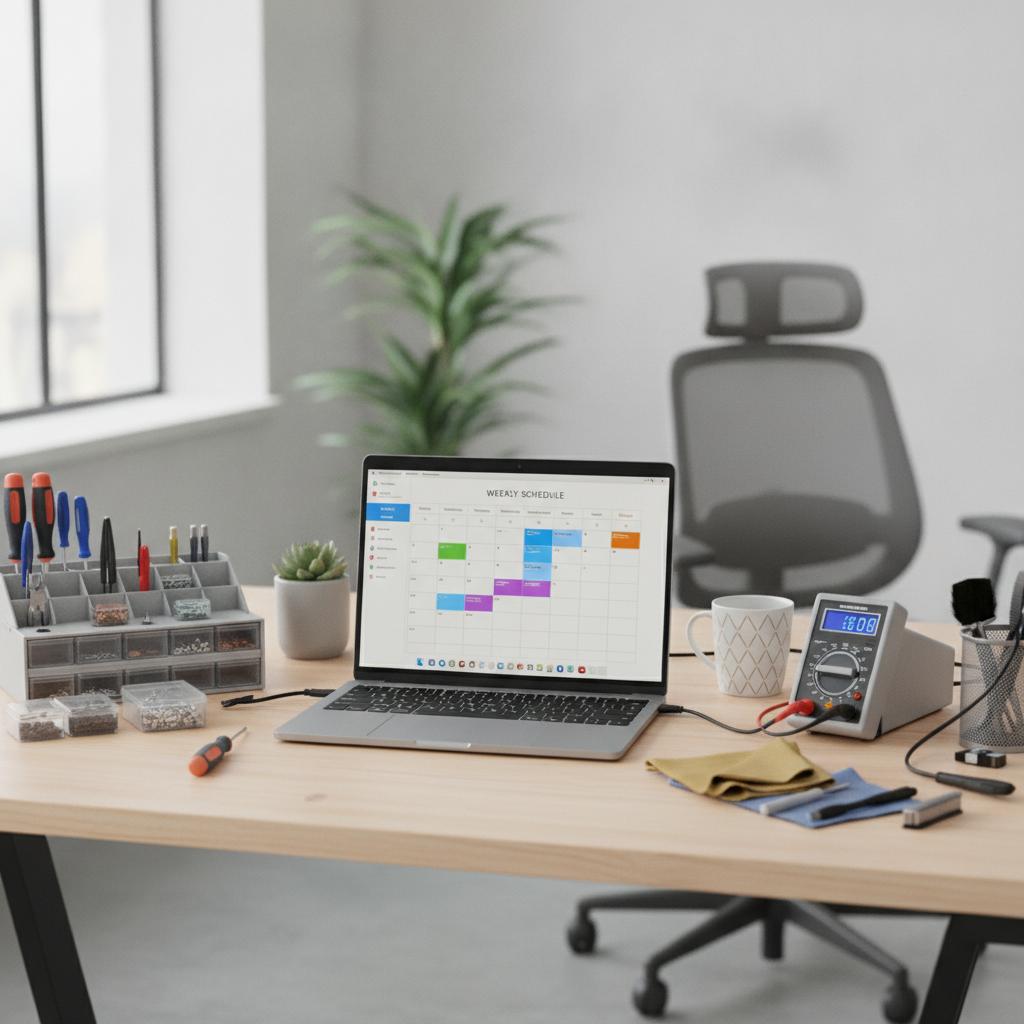 How to Build a Personal Asset Maintenance Tracking Calendar with Photos
