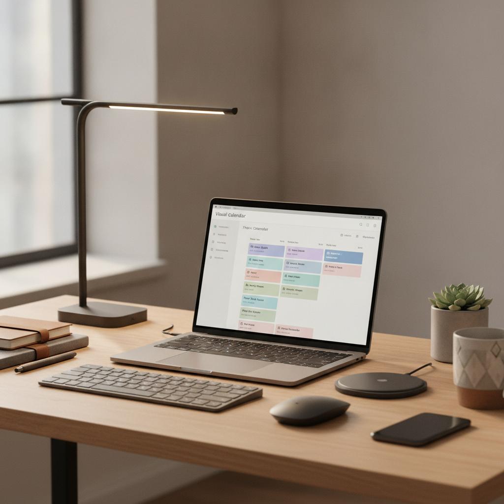 Why You Need a Single Tasking Visual Calendar for Productivity
